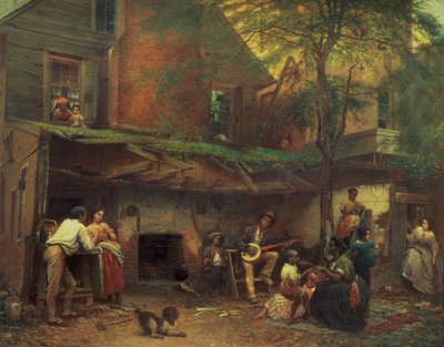 حياة كنتاكي القديمة في الجنوب ، 1859 بواسطة ايستمان جونسون