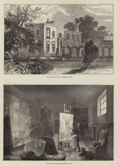 منزل لاندسير بواسطة Ebenezer Newman Downard