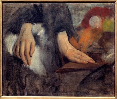 دراسة يدوية لعائلة بيليلي رسم إدغار ديغا (1834-1917) 1859 صن. 0،38x0،46 م باريس ، متحف دورسيه بواسطة إدغار ديغا