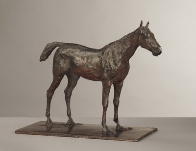 حصان يقف ، على غرار c.1870s ، يلقي 1919-1921 بواسطة إدغار ديغا