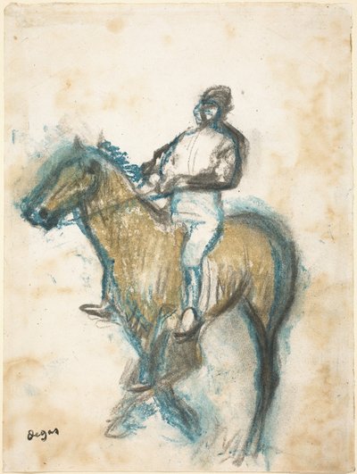 جوكي ، ج. 1898. بواسطة إدغار ديغا