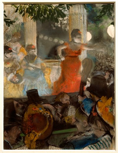 حفل لو كافيه ، سفراء الرسم بالباستيل إدغار ديغا (1834-1917) 1876 صن. 0.36 × 0.28 م ليون. متحف الفنون الجميلة بواسطة إدغار ديغا