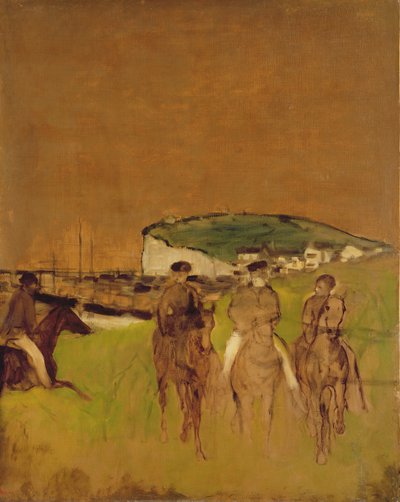 ركوب الصباح ، ج .1866 بواسطة إدغار ديغا