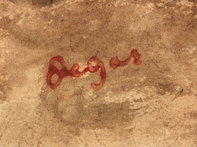 الصخور في Bagnoles-De-L "Orne بواسطة إدغار ديغا