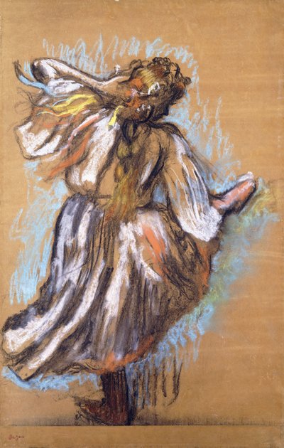 راقصة روسية ، 1895 بواسطة إدغار ديغا