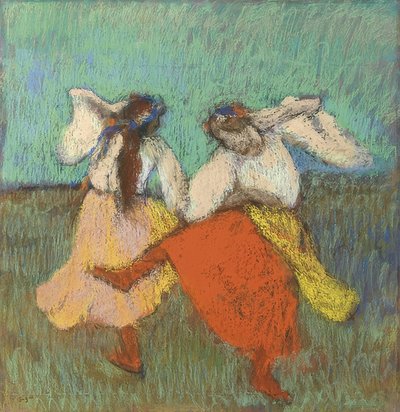 الراقصون الروس (Danseuses Russes). حوالي عام 1899 بواسطة إدغار ديغا