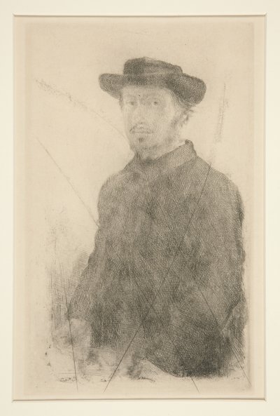 صورة ذاتية ، 1857 بواسطة إدغار ديغا
