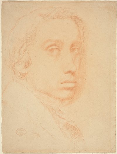 بورتريه ذاتي ، ج. 1855. بواسطة إدغار ديغا