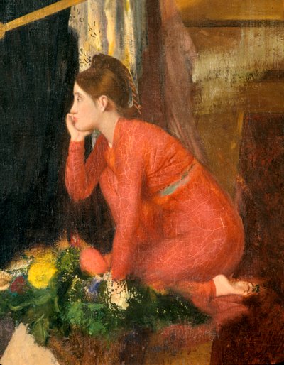 مبنى سميراميس بابل لم يكتمل ، 1860-1862 بواسطة إدغار ديغا