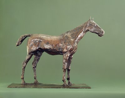 الحصان الواقف (برونز) بواسطة Edgar Degas