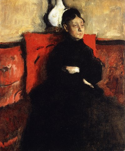 دوقة مونتيجاسي سيسالير ؛ دوقة دي مونتيجاسي سيسال ، c.1868 بواسطة إدغار ديغا