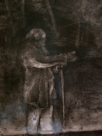 ماجستير الباليه (التفاصيل) (تم تنفيذه بالتعاون مع لودوفيك ليبيك). 1876. أحادي النوع بالحبر الأسود مع إبرازات طباشيرية بيضاء بواسطة إدغار ديغا