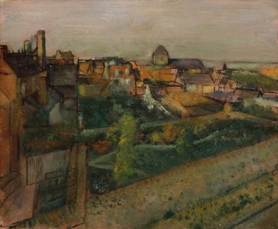 منظر لسان فاليري سور سوم ، 1896-1898 بواسطة إدغار ديغا