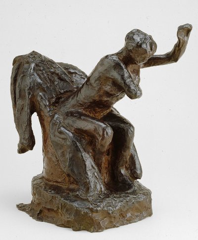 امرأة جالسة على كرسي بذراعين ، على غرار ج. 1903 يلقي 191921. بواسطة إدغار ديغا