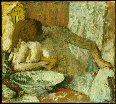 امرأة في مرحاضها ، c.1897 بواسطة إدغار ديغا
