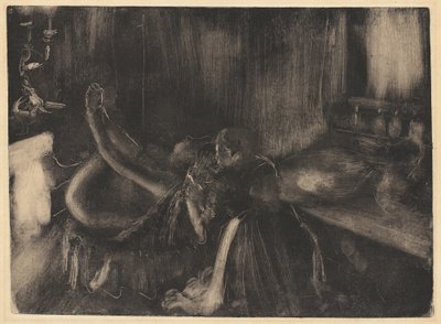 امرأة من موقد ، 1880-1890 بواسطة إدغار ديغا