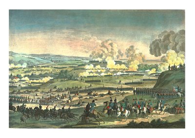 معركة بالقرب من جينا ، 14 أكتوبر 1806 ، c1850 بواسطة إدمي بوفينيت
