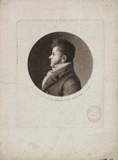 صورة لماري هنري بيل ، ديت ستندال 1783-1842. بواسطة إيدمي كوينيدي