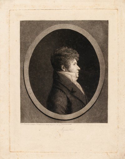 صورة للموصل والملحن Gaspare Spontini 1774-1851. بواسطة إيدمي كوينيدي