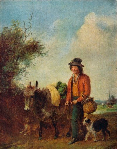 سوق البستاني ، c1845 ، 1930. بواسطة ادموند بريستو