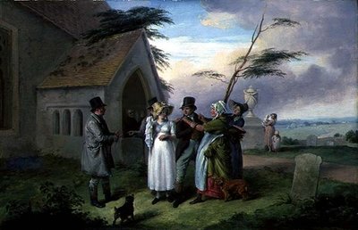 الزفاف المتقطع (زيت على لوح) بواسطة ادموند بريستو