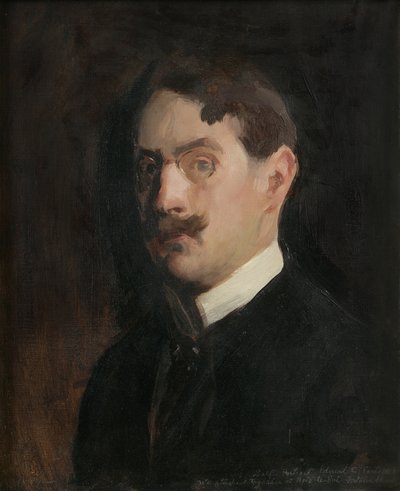 بورتريه ذاتي 1889 بواسطة ادموند تشارلز تاربيل
