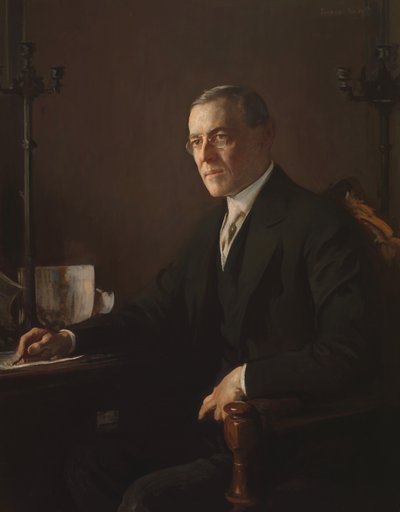 وودرو ويلسون ، 1920-1921. بواسطة ادموند تشارلز تاربيل