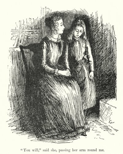 Illustration for Jane Eyre by Charlotte Bronte (litho) بواسطة إدموند هنري جاريت