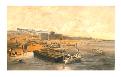 حصن ينيكال ، باتجاه بحر آزوف ، 1855. بواسطة إدموند ووكر