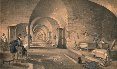 داخل فورت نيكولاس ، 1856 بواسطة إدموند ووكر