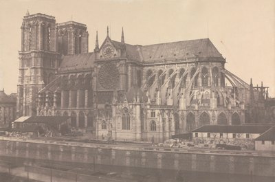 نوتردام ، باريس ، 1852-1853. بواسطة إدوارد بالدوس