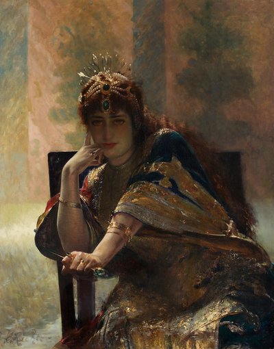 أورينتالان بواسطة Edouard Frederic Wilhelm Richter