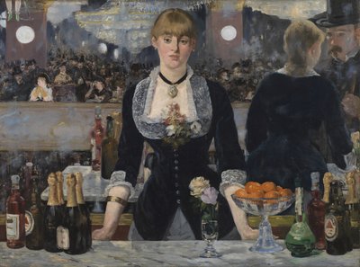 شريط في Folies-Bergere1881-1882 بواسطة إدوارد مانيه