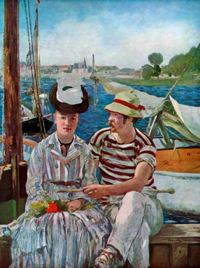 Argenteuil ، 1874. بواسطة إدوارد مانيه