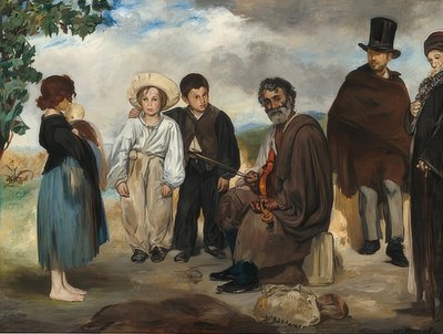 الموسيقار القديم. 1862 بواسطة إدوارد مانيه