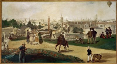 المعرض العالمي 1867 بواسطة إدوارد مانيه
