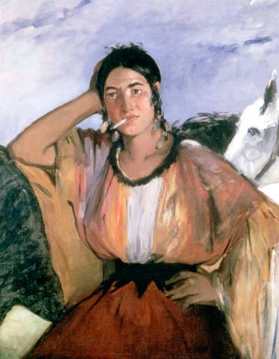 غجري بالسجائر ، 1862 بواسطة إدوارد مانيه
