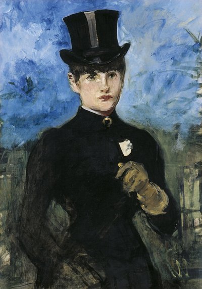 فارس ، Fullface ، ج. 1882 بواسطة إدوارد مانيه