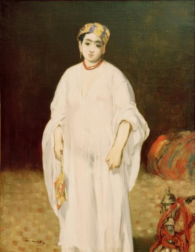 المرأة الشابة، إلى داخل، الزي الشرقي، (La، Sultane) بواسطة إدوارد مانيه