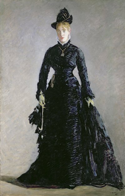 La Parisienne - Manet ، Edouard (1832-1883) - 1875 - زيت على قماش - 192x125 - Nationalmuseum Stockholm بواسطة إدوارد مانيه