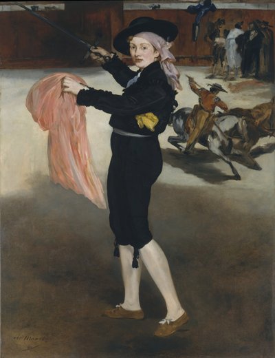 Mademoiselle V.. . في زي إسبادا ، 1862 بواسطة إدوارد مانيه