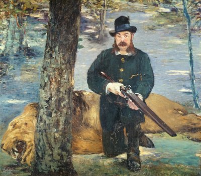 Pertuiset ، Lion Hunter ، 1881 بواسطة إدوارد مانيه