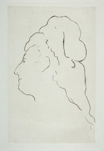 تحولت صورة إيفا غونزاليس إلى اليسار ، كاليفورنيا. 1870. بواسطة إدوارد مانيه