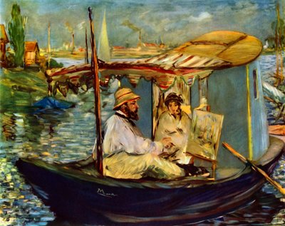 القارب ، 1874 ، 1937. بواسطة إدوارد مانيه