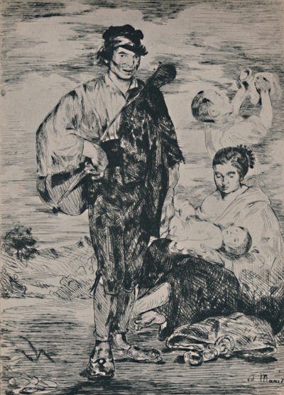 الغجر ، 1862 ، 1946 بواسطة إدوارد مانيه