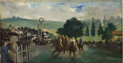 الأجناس في لونجشامب 1866 بواسطة إدوارد مانيه