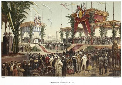 قناة السويس. منبر السيادة 1869. بواسطة إدوارد ريو