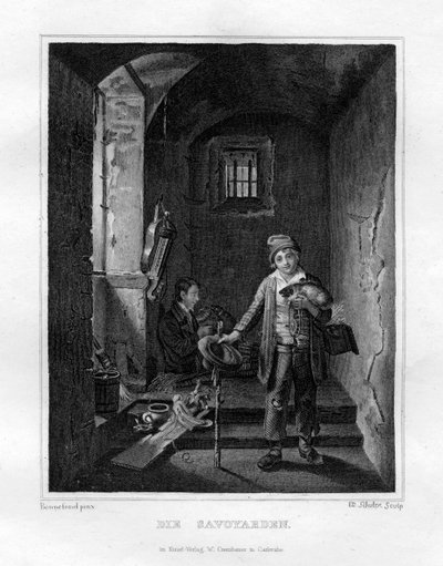 "سافوياردز" ، c1833 بواسطة إدوارد شولر