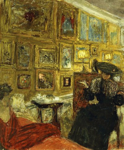 زيارة إلى Hessels ؛ زيارة هيزيلز ، 1908 بواسطة إدوارد فويلارد