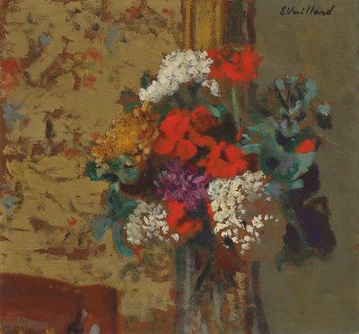 إبرة الراعي و Guelder Roses؛ إبرة الراعي وكرات الثلج ، ج .1910 بواسطة إدوارد فويلارد